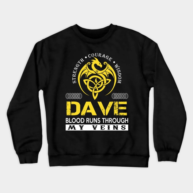 DAVE Crewneck Sweatshirt by isaiaserwin